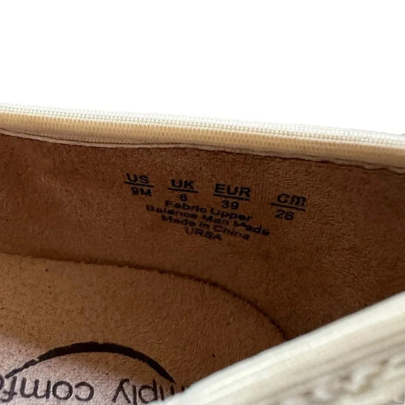 Life Stride women's size 9 cream colored slip on - Picture 4 of 7